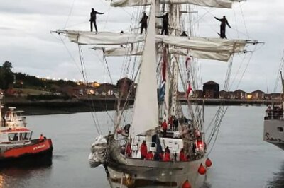INS Tarangini Sets Sail for Tall Ships Races in UK