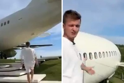 Man Transforms Abandoned Plane Into Luxury Villa With Infinity Pool, Anand Mahindra Reacts