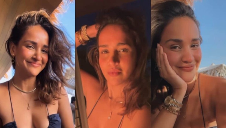 Sexy! Aisha Sharma Flaunts Cleavage in Racy Cutout Dress, Hot Video Goes Viral; Watch
