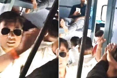 Watch: Man Without Ticket Causes Chaos On Train, Demands Reserved Seat