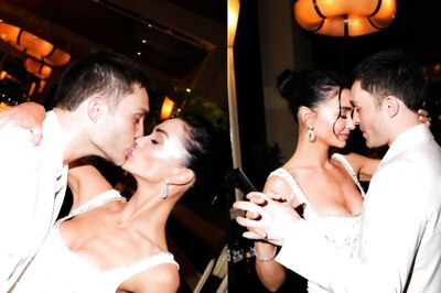 Amy Jackson-Ed Westwick Share A Kiss, Hold Each Other Close At Engagement Party; See Photos