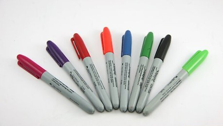 How to Color Your Nails With Sharpie Markers