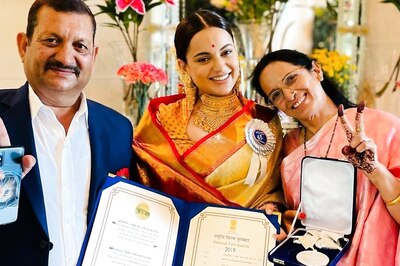 Kangana Ranaut Celebrates 4th National Award Win with Parents, Posts Sweet Message on Instagram