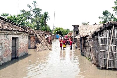 Flood Victims Paste 'Missing' Posters of Bhagalpur MP in Bihar