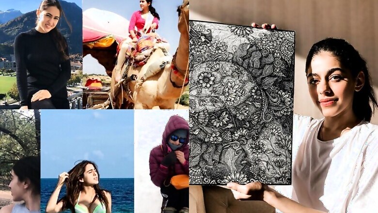 Sara Ali Khan and Alaya F Celebrate Earth Day with Poem, Artwork