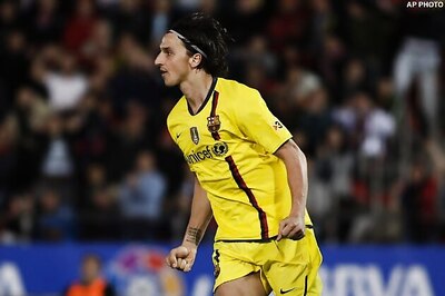 Ibrahimovic on target as Barca steer ahead