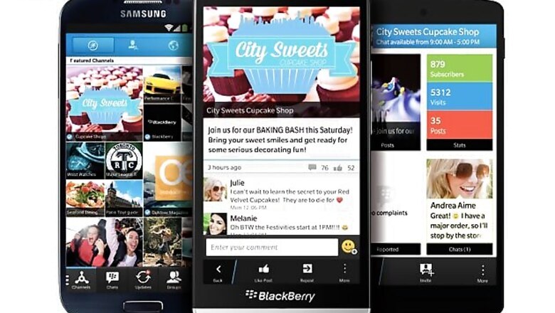 With BBM 2.0 BlackBerry adds BBM Voice, Channels for Android, iPhone