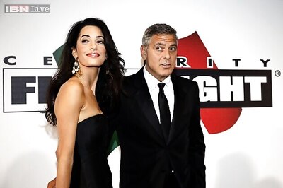 George Clooney's wife not pregnant, says representative