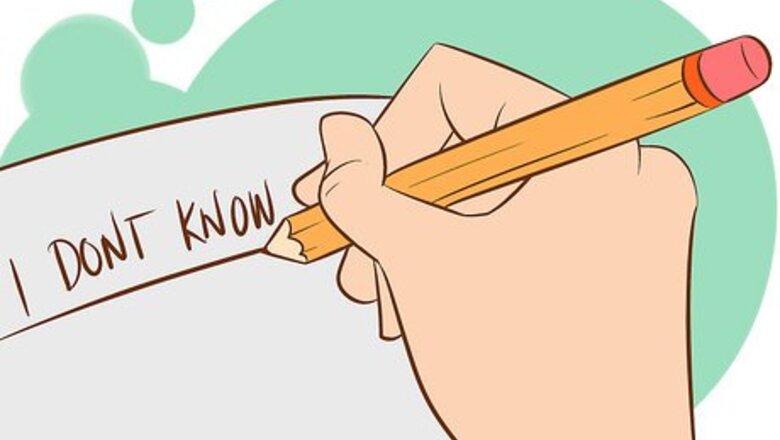 How to Stop Saying "I Don't Know"