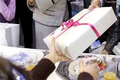 Christmas present peekers in for regret