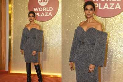 Deepika Padukone Shines in Louis Vuitton and Cartier at Jio World Plaza Launch