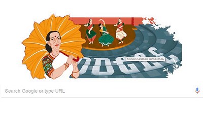 Google Doodle Celebrates Classical Dancer Mrinalini Sarabhai's 100th Birth Anniversary