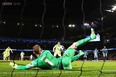 Joe Hart says penalty save will give Manchester City belief