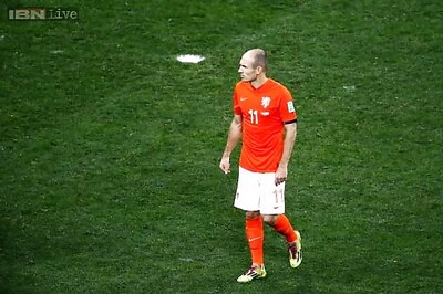 World Cup 2014: Robben,Van Persie empty-handed again at World Cup