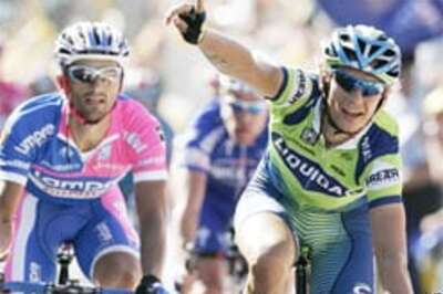 Pozzato wins fifth stage of Tour de France