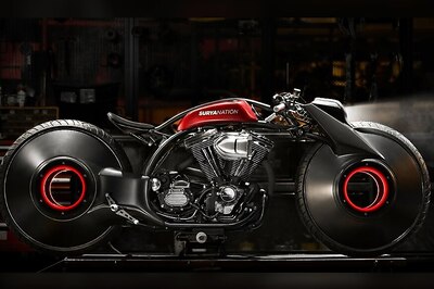 This Neo Board Tracker Takes Inspiration From Tron But is Actually a Customised Harley-Davidson Softail