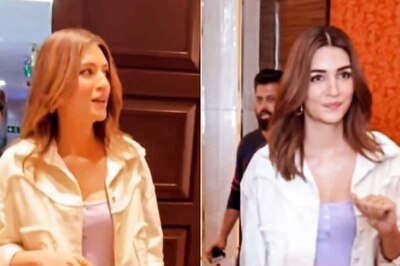 Kriti Sanon Looks Effortlessly Glam In All Things Pastel For An Event In Town; Watch