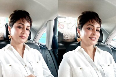 Hina Khan Says ‘Keep Going’, Drops Selfies From Work Amid Breast Cancer Treatment; Photos Go Viral