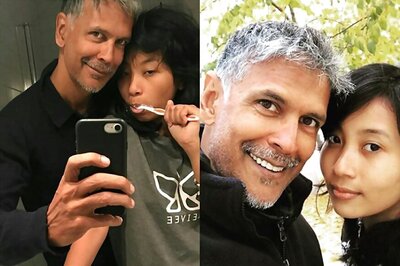 Milind Soman Posts Another Selfie With Girlfriend Ankita Konwar; Trolls Call Him 'Tauji', 'Sugar-Free Daddy', 'Psycho'