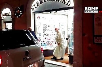 Pope Slips Out Of Vatican To Visit Record Shop, Gets CD
