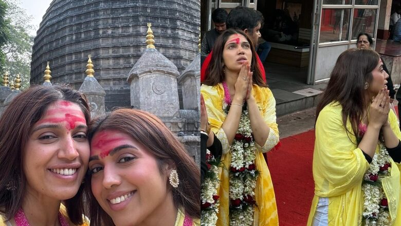 Bhumi Pednekar Seeks Blessings At Kamakhya Devi Mandir With Sister Samiksha; Check Out Viral  Pics