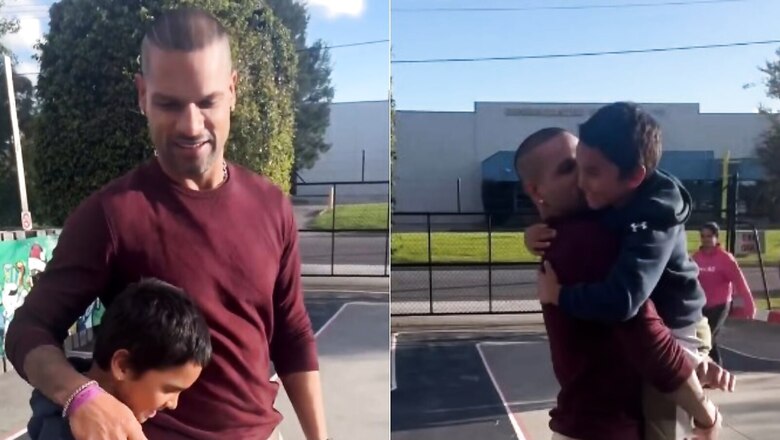 Watch: Shikhar Dhawan’s Heartwarming Reunion With His Son Zoravar Leaves Social Media Mesmerised