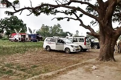 Snapshot: Media gathers in Badaun after twin gangrapes