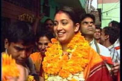 Cong claims for youths is just an eyewash: Smriti Irani