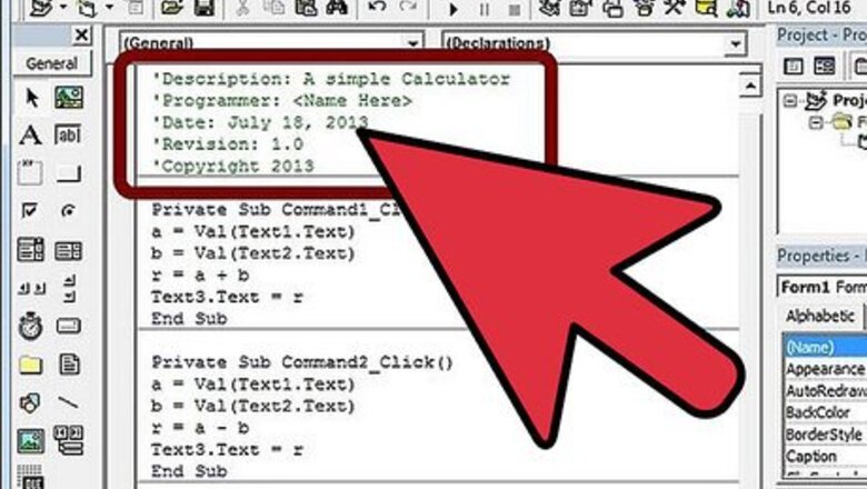 How to Add Comments in Visual Basic