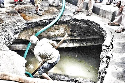 Road collapse leaves Hyderabad in a lurch