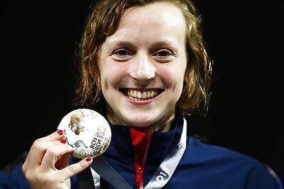 Swimmer Katie Ledecky smashes 1,500 freestyle world record