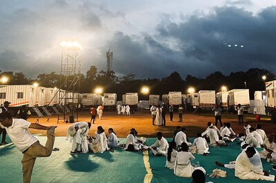 How are Cong's 'Bharat Yatris' Travelling? Rahul's 'Container' Has Sofa, AC, Fridge; Pink Zone for Women