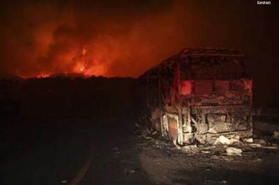 42 dead as wild fire engulfs hills in Israel
