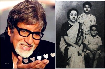 Amitabh Bachchan Shares Childhood Pic Remembering 'Very Special Day' with Mother, Brother