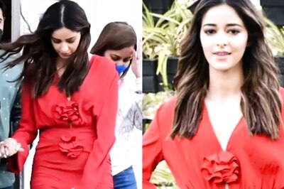 Ananya Panday's Oops Moment While Adjusting Her Sexy Mini Dress Is All Over the Internet; Watch