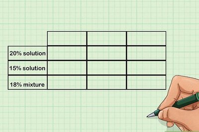 How to Solve Mixture Word Problems