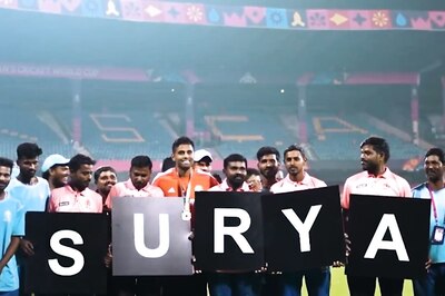 Watch: Groundsmen Reveal Suryakumar Yadav as Winner of Best Fielder Award