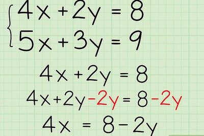 How to Solve Systems of Algebraic Equations Containing Two Variables