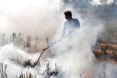 Stubble Burning Share in Delhi's Pollution Rises to Season's Highest of 36%