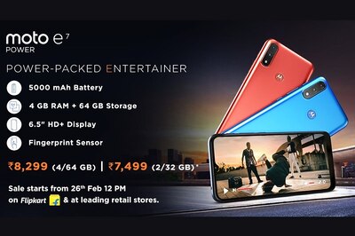 Moto E7 Power Launched in India With 5000mAh Battery, Dual Cameras: Price, Specifications & More