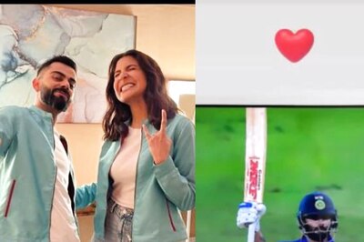 Asia Cup 2022: Anushka Sharma Cheers for Virat Kohli as He Hits Half-Century in India vs Pakistan Match