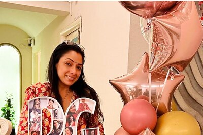 Rupali Ganguly Shares a Glimpse of Her Birthday Celebration With Husband Ashwin and Son Rudransh | Pics