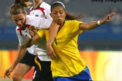 Brazil rout Germany, enter football final