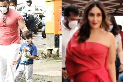 Saif Ali Khan Treats Taimur to Ice-cream As Mom Kareena Kapoor Shoots for Project, See Pic