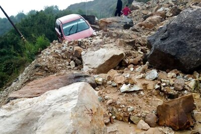 Meghalaya Hit by 7 Landslides; Two People Die, Houses, Shops Damaged