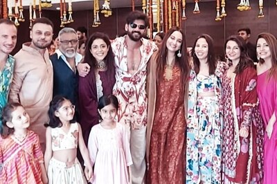 Bride-to-be Sonakshi Sinha Holds Zaheer Iqbal Close in FIRST Photo from Her Mehndi; Pic Goes Viral