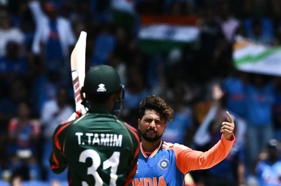 IND vs BAN: Kuldeep Yadav Delivers a Special Send-off After Dismissing Towhid Hridoy in T20 World Cup 2024 - WATCH