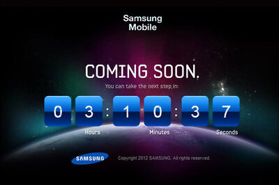 Samsung releases Galaxy SIII teaser