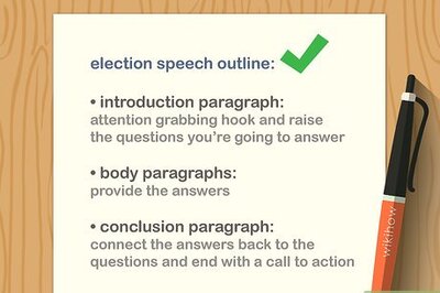 How to Write a Speech to Get You Elected