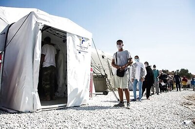 Flurry Of Tests As COVID Hits Greece's Biggest Migrant Camp